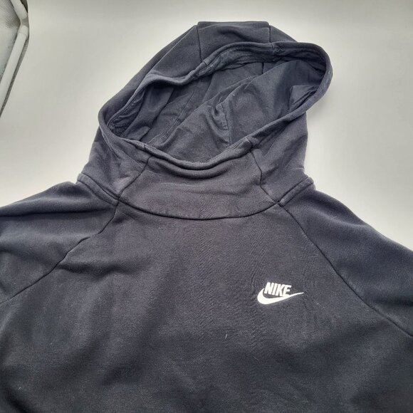 NIKE Women's LG ESSENTIAL FUNNEL-NECK FLEECE PULLOVER HOODIE Athleisure - Picture 5 of 11